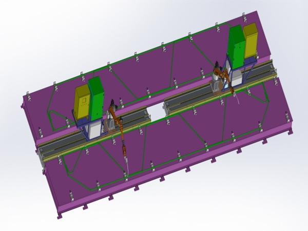 滑臺式骨架焊接機(jī)器人